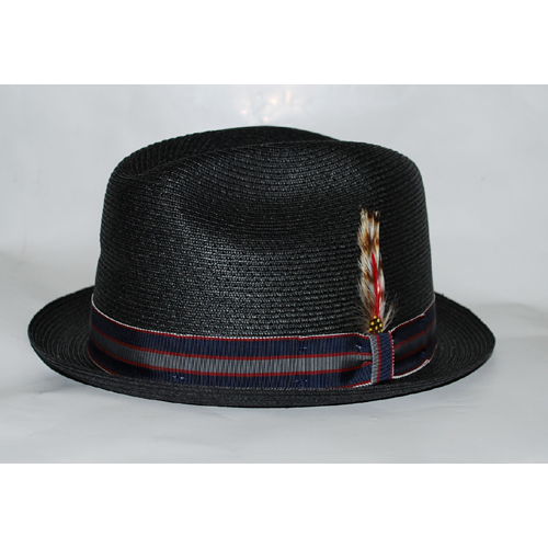 【NEW YORK HAT】ニューヨークハット　STRIPED SEWN BRAID