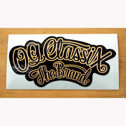 【OG CLASSIX】オージークラシックス OG THE BRAND STICKER(M) ステッカー