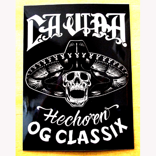 【OG CLASSIX】オージークラシックス LA VIDA STICKER ステッカー