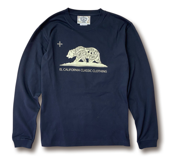 【OG CLASSIX/オージークラシックス】EL CARIFORNIA 5.6oz. LONG SLEEVE【Tシャツ】【長袖】【5.6oz.】