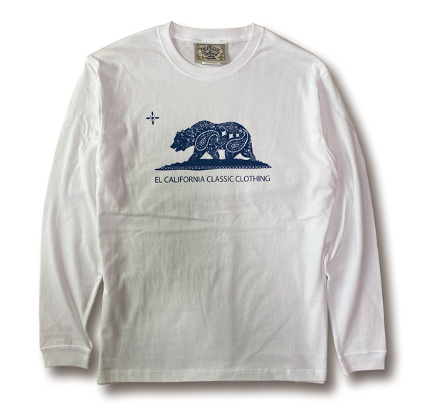 【OG CLASSIX/オージークラシックス】EL CARIFORNIA 5.6oz. LONG SLEEVE【Tシャツ】【長袖】【5.6oz.】