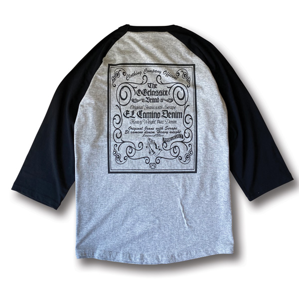【OG CLASSIX/オージークラシックス】EL CANIMO DENIM TAG 3/4 RAGLAN TEE【ラグランスリーブ】