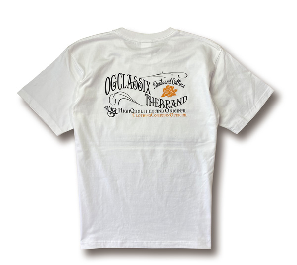 【OG CLASSIX/オージークラシックス】OG SIGN ROSE 6.2oz. S/S TEE【Tシャツ】【6.2oz】