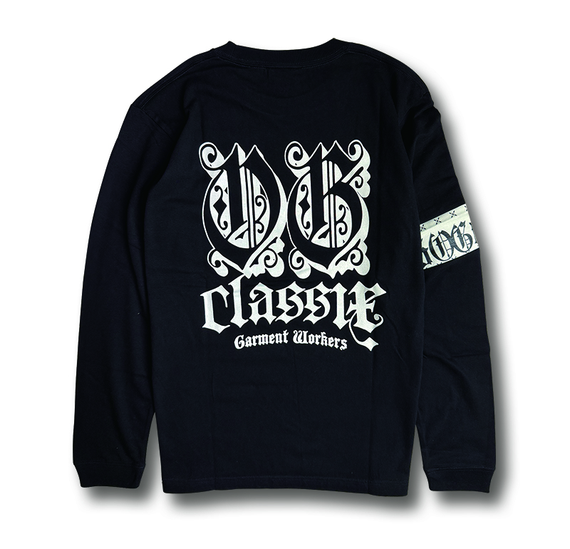 【OG CLASSIX/オージークラシックス】OLD OG STYLE ARM LINE 5.6oz. L/S TEE【Tシャツ】【長袖】【5.6oz.】