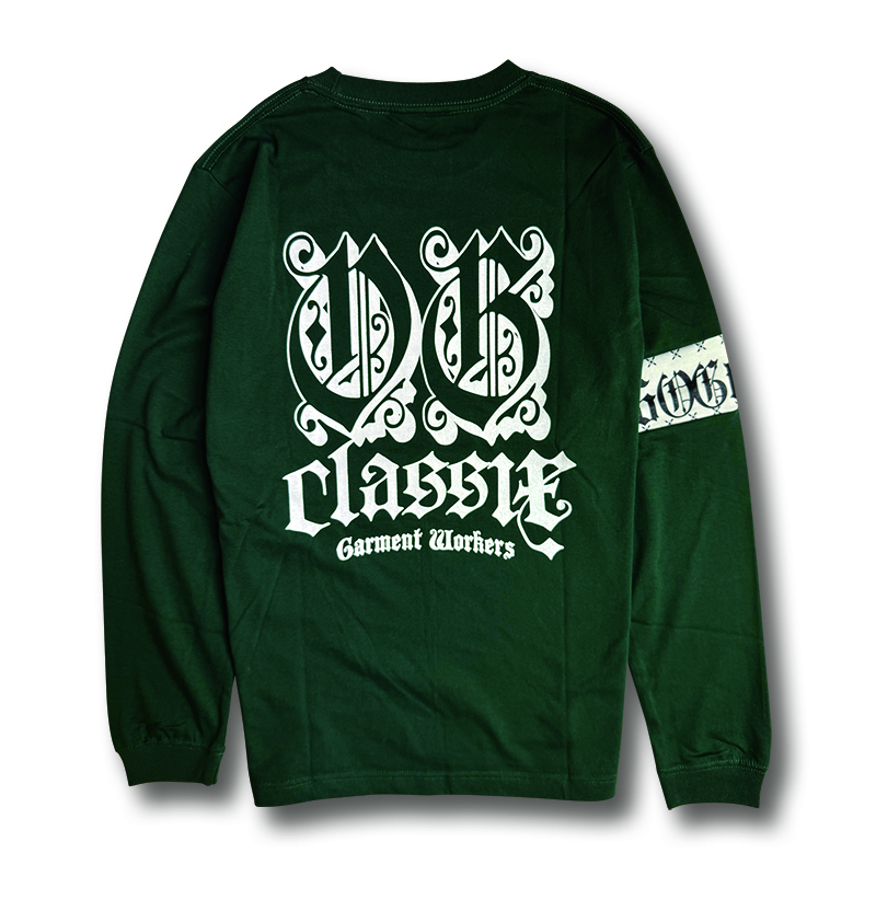 【OG CLASSIX/オージークラシックス】OLD OG STYLE ARM LINE 5.6oz. L/S TEE【Tシャツ】【長袖】【5.6oz.】