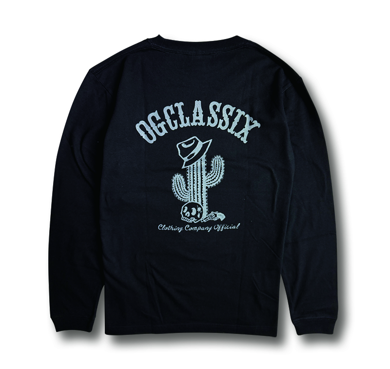 【OG CLASSIX/オージークラシックス】CACTUS 5.6oz. L/S TEE【Tシャツ】【長袖】【5.6oz.】