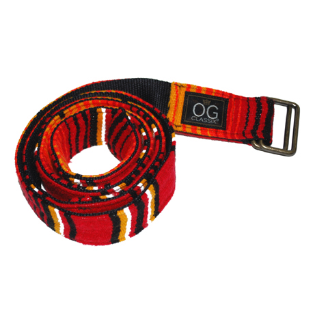 【OG CLASSIX】【オージークラシックス】SERAPE TWO COLOR BELT【ベルト】【オレンジ系】