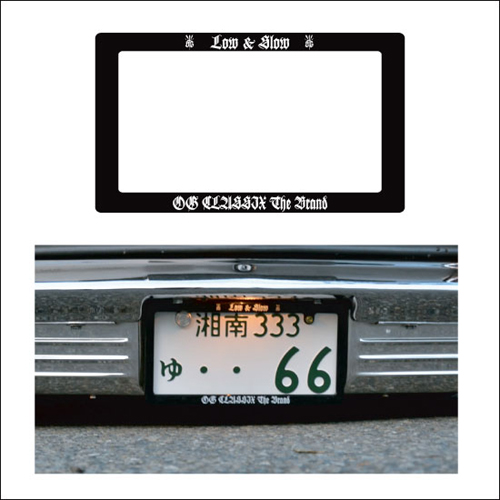 【再入荷!!】【OG CLASSIX】オージークラシックス OG LICENCE FRAME ライセンスフレーム