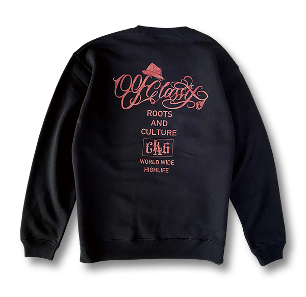 【OG CLASSIX/オージークラシックス】HIGH LIFE 10oz. CREW NECK SWEAT 裏起毛【クルーネック】【スウェット】【裏起毛】【10オンス】