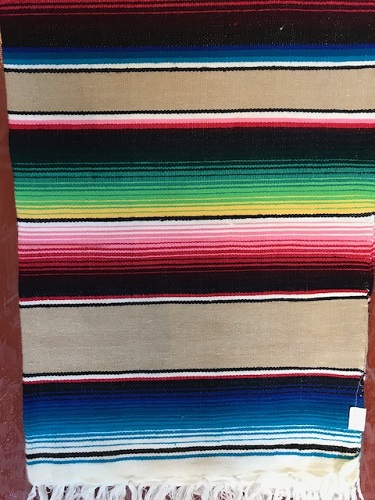 【再入荷!!】【新色】【サラぺ】MEXICAN SERAPE(L)【メキシカンサラペ】【ラグ】【カラー】