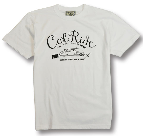 【OG CLASSIX/オージークラシックス】【CALRIDE/キャルライド】GET A TRIP TEE【Ｔシャツ】【5.6oz】