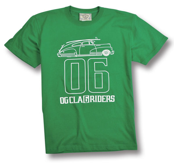 【OG CLASSIX/オージークラシックス】【CALRIDE/キャルライド】SIX RIDE TOWN TEE【Ｔシャツ】【5.6oz】