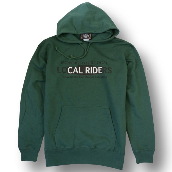 【OG CLASSIX/オージークラシックス】【CALRIDE/キャルライド】BOWTIE PULL HOOD【プルフード】【パーカー】
