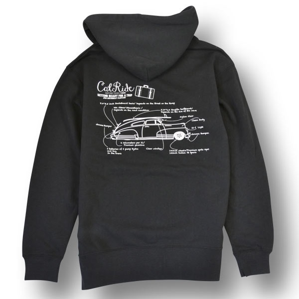 【KIDS】【OG CLASSIX/オージークラシックス】【CALRIDE/キャルライド】GET A TRIP KIDS ZIP HOOD【キッズ】【ジップフード】【パーカー】