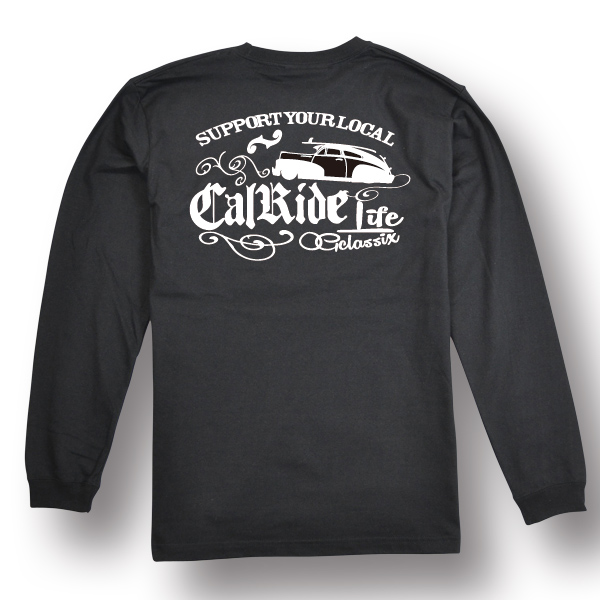 【OG CLASSIX/オージークラシックス】【CAL RIDE/キャルライド】OLD LIFE LONG SLEEVE【Tシャツ】【長袖】
