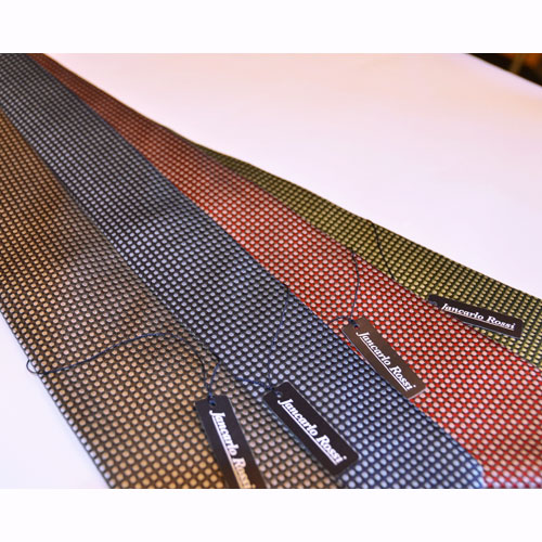 【JANCARLO ROSSI】ネクタイ【ドット】【スーツ】【パーティー】【日本製】