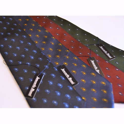 【JANCARLO ROSSI】ネクタイ【ペイズリー】【スーツ】【パーティー】【日本製】