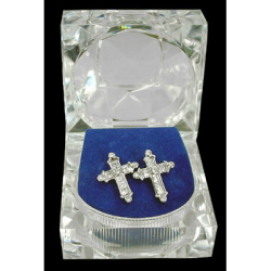 【ACCESSORY】アクセサリー　PIERCE　CROSS(MEDIUM)