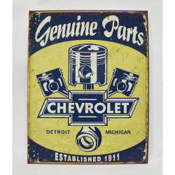 【再入荷!!】【IMPORT GOODS】CHEVROLET PLATE 看板,プレート