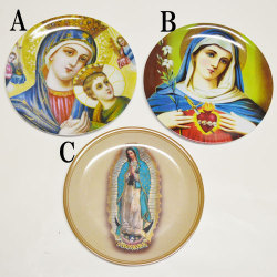 【IMPORT GOODS】JESUS&MARY MELAMINE PLATE【プラスチック皿】