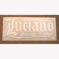 【メール便可】【Luciano Garage Market】LGM OLD-E STICKER(XL)【ステッカー】