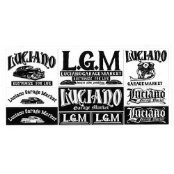 【Luciano Garage Market】LGM MOBILE STICKER(3) ステッカー