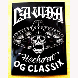 【OG CLASSIX】オージークラシックス LA VIDA STICKER ステッカー