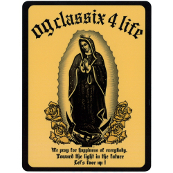 【OG CLASSIX】オージークラシックス GUADALUPE 4LIFE STICKER ステッカー