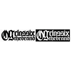 【OG CLASSIX】オージークラシックス W/B OG THE BRAND STICKER  ステッカー