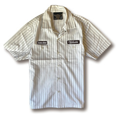 【OG CLASSIX/オージークラシックス】PATCH TC STRIPE S/S SHIRT【シャツ】【ストライプ】【半袖】
