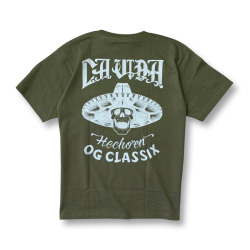 【OG CLASSIX/オージークラシックス】LA VIDA SERAPE POCKET 6.2oz. S/S TEE【Tシャツ】【6.2oz】【サラぺ】【ポケット】
