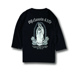 【OG CLASSIX/オージークラシックス】MARIA 4 LIFE 6.2oz. FOOTBALL 3/4 SLV TEE 【Tシャツ】【フットボール】【6.2oz.】