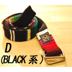 【OG CLASSIX】【オージークラシックス】SERAPE RAINBOW BELT【ベルト】【BLACK系】