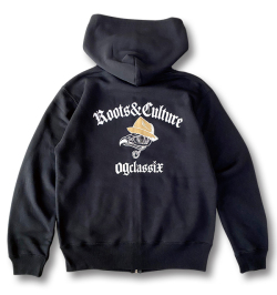 【OG CLASSIX/オージークラシックス】NEW EAGLE BONES 10oz. ZIP HOOD 裏起毛【ジップフード】【パーカー】【裏起毛】【10オンス】