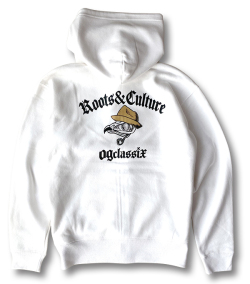 【OG CLASSIX/オージークラシックス】NEW EAGLE BONES 10oz. ZIP HOOD 裏起毛【ジップフード】【パーカー】【裏起毛】【10オンス】