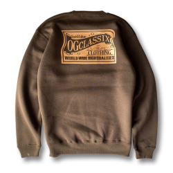 【OG CLASSIX/オージークラシックス】OG SIGN 10oz. CREW NECK SWEAT 裏起毛【クルーネック】【スウェット】【裏起毛】【10オンス】