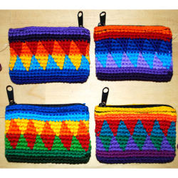 【MEXICO】SMALL CROCHETED COIN PURSE