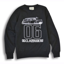【OG CLASSIX/オージークラシックス】【CALRIDE/キャルライド】SIX RIDE SWEAT【スウェット】【トレーナー】【フリートライン】