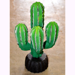 【再入荷!!】【IMPORT-LA】WOOD CARVING CACTUS(S)【インテリア】