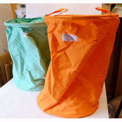 FLEXIBLE BAG(L)【フレキシブルバッグ】【防水加工】【ランドリーバッグ】