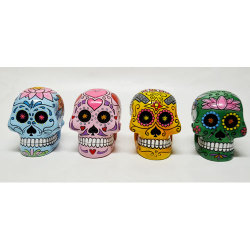 【再入荷!!】【IMPORT GOODS】SUGAR SKULL BANK(M)【貯金箱】【置き物】