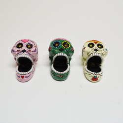 【再入荷!!】【IMPORT GOODS】SUGAR SKULL TRAY HEAD【アッシュトレイ】【灰皿】
