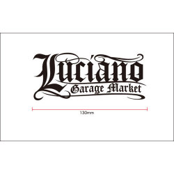 【メール便可】【Luciano Garage Market】LGM OLD-E STICKER【ステッカー】