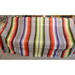 【MEXICAN SEPAPES】LARGE COTTON SERAPE【メキシカンサラペ】