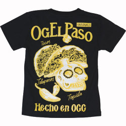 【OG CLASSIX/オージークラシックス】OG EL PASO KIDZ TEE【キッズ】【半袖Tシャツ】【スカル】