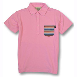【OG CLASSIX/オージークラシックス】RAINBOW SERAPE POLO SHIRTS【半袖ポロシャツ】【ポケット付き】【サラペ】【ボーダー】