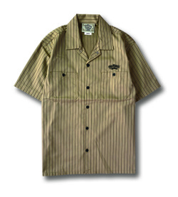 【OG CLASSIX/オージークラシックス】WORLD TC STRIPE S/S SHIRT【シャツ】【ストライプ】【半袖】