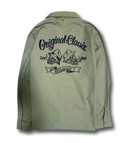 【OG CLASSIX/オージークラシックス】DOUBLE SKULL  TC OPEN L/S SHIRT【シャツ】【長袖】