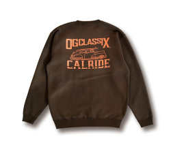 【OG CLASSIX/オージークラシックス】CALRIDE 10oz. CREW NECK SWEAT 裏起毛【クルーネック】【スウェット】【裏起毛】【10オンス】