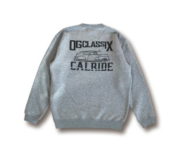 【OG CLASSIX/オージークラシックス】CALRIDE 10oz. CREW NECK SWEAT 裏起毛【クルーネック】【スウェット】【裏起毛】【10オンス】